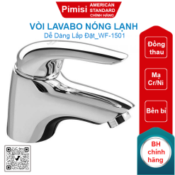 Vòi rửa lavabo American Standard WF-1501 (WF1501) Saga nóng lạnh