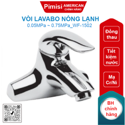 Vòi rửa lavabo American Standard WF-1502 (WF1502) nóng lạnh