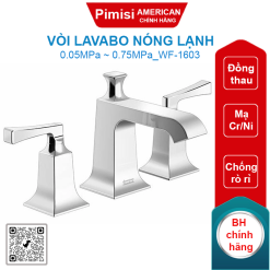 Vòi rửa lavabo American Standard WF-1603 (WF1603) Kastello nóng lạnh