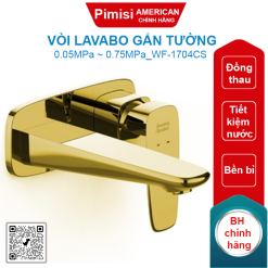 Vòi rửa lavabo American Standard WF-1704CS Signature màu vàng