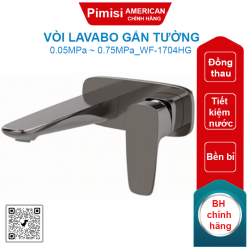 Vòi rửa lavabo American Standard WF-1704HG Signature màu xám đen
