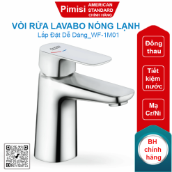 Vòi rửa lavabo American Standard WF-1M01 (WF1M01) Loven nóng lạnh