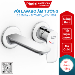 Vòi rửa lavabo American Standard WF-1M04 (WF1M04) Loven âm tường