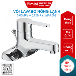 Vòi rửa lavabo American Standard WF-6502 (WF6502) Seva nóng lạnh