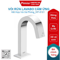 Vòi rửa lavabo American Standard WF-8101 (WF8101) cảm ứng kết hợp với vòi xà phòng
