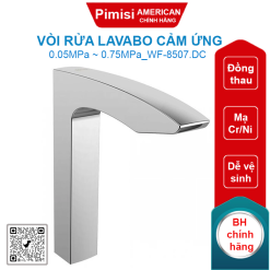 Vòi rửa lavabo American Standard WF-8507.DC (WF8507.DC) cảm ứng Pin cổ cao
