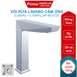 Vòi rửa lavabo American Standard WF-8510.DC (WF8510.DC) cảm ứng Pin cổ cao