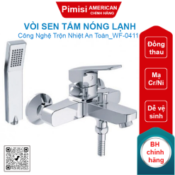 Vòi sen tắm American Standard WF-0411 (WF0411) Concept Square nóng lạnh