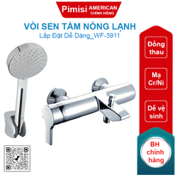 Vòi sen tắm American Standard WF-3911 (WF3911) Active nóng lạnh