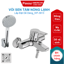 Vòi sen tắm American Standard WF-3913 (WF3913) Active nóng lạnh