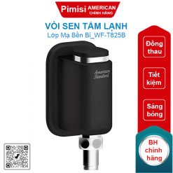 Vòi sen tắm American Standard WF-T825B (WFT825B) EasyFLO sơn đen