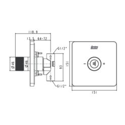 Hướng Dẫn Lắp Đặt Nút Điều Chỉnh Thân Củ Sen American Standard FFAS0927CS