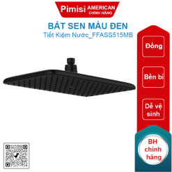 Bát sen American Standard FFASS515MB 300mm màu đen