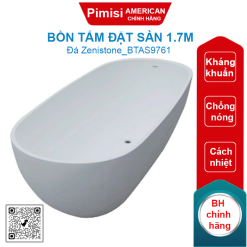 Bồn tắm American Standard BTAS9761 đá Zenistone đặt sàn 1.7m