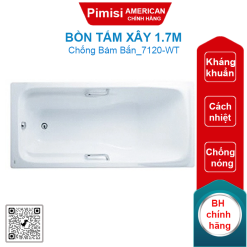 Bồn tắm xây American Standard 7120-WT (7120WT) Tonca 1.7M