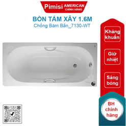 Bồn tắm xây American Standard 7130-WT (7130-WT) Europa 1.6M