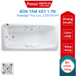 Bồn tắm xây American Standard 7220100-WT (7220100WT) Tonca 1.7M massage