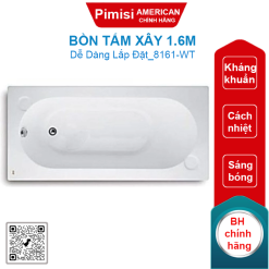 Bồn tắm xây American Standard 8161-WT (8161WT) Saturn 1.6M