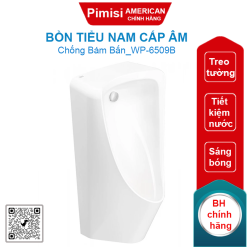 Bồn tiểu nam American Standard WP-6509B (WP6509B) treo tường cấp âm