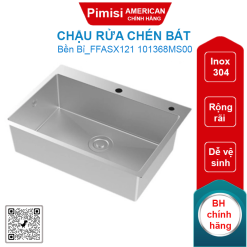 Chậu rửa chén bát American Standard FFASX121 101368MS00 một hộc Inox 304
