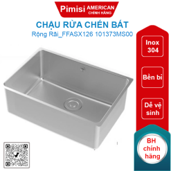 Chậu rửa chén bát American Standard FFASX126 101373MS00 một hộc Inox 304