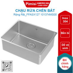 Chậu rửa chén bát American Standard FFASX127 101374MS00 một hộc Inox 304
