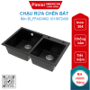 Chậu rửa chén bát American Standard FFASX902 1013672430 hai hộc màu đen