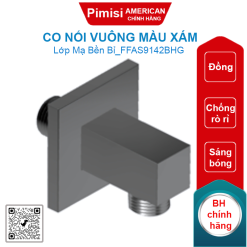 Co nối American Standard FFAS9142BHG EasySET vuông màu xám