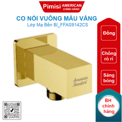 Co nối American Standard FFAS9142CS EasySET vuông màu vàng