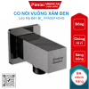 Co nối American Standard FFAS9142HG EasySET vuống màu xám đen