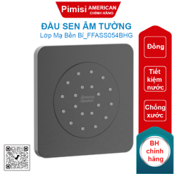 Đầu sen American Standard FFASS054BHG EasySET âm tường màu xám