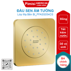 Đầu sen American Standard FFASS054CS EasySET âm tường màu vàng