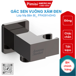 Gác sen American Standard FFAS9143HG EasySET vuông màu xám đen