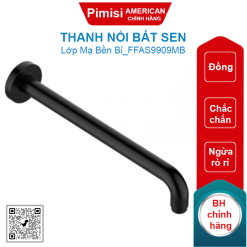 Thanh nối bát sen American Standard FFAS9909MB gắn tường màu đen