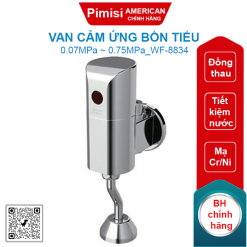 Van cảm ứng bồn tiểu American Standard WF-8834 ( WF8834) âm tường Pin