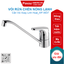 Vòi rửa chén American Standard WF-5637 (WF5637) Ceraplan nóng lạnh